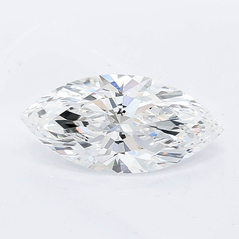 1.02 carat marquise lab grown diamond D color VVS2 clarity