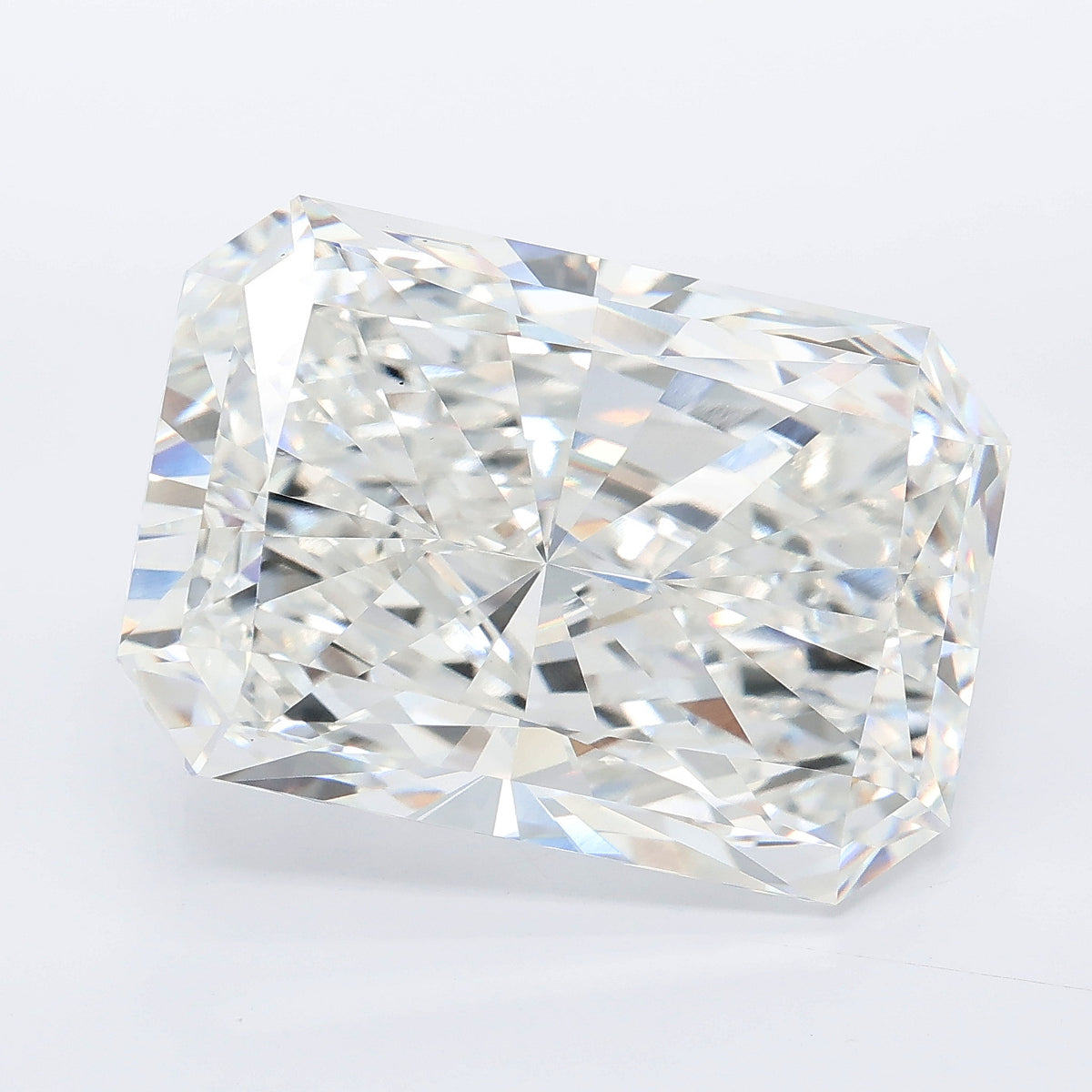 15.03 carat radiant lab grown diamond F color VS1 clarity