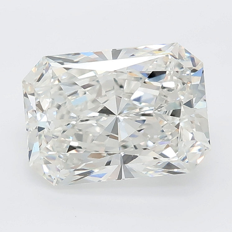 2.50 carat radiant lab grown diamond F color VVS2 clarity