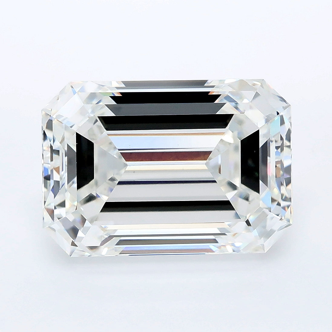 7.06 carat emerald lab grown diamond E color VS1 clarity