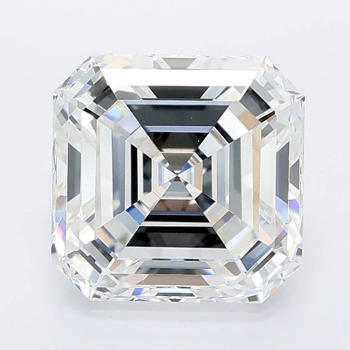 3.06 carat asscher lab grown diamond E color VVS2 clarity