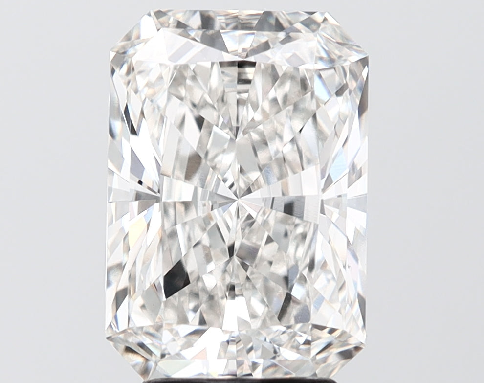 4.04 carat radiant lab grown diamond F color VS1 clarity