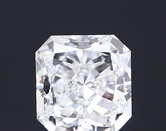 2.02 carat radiant lab grown diamond D color VVS2 clarity