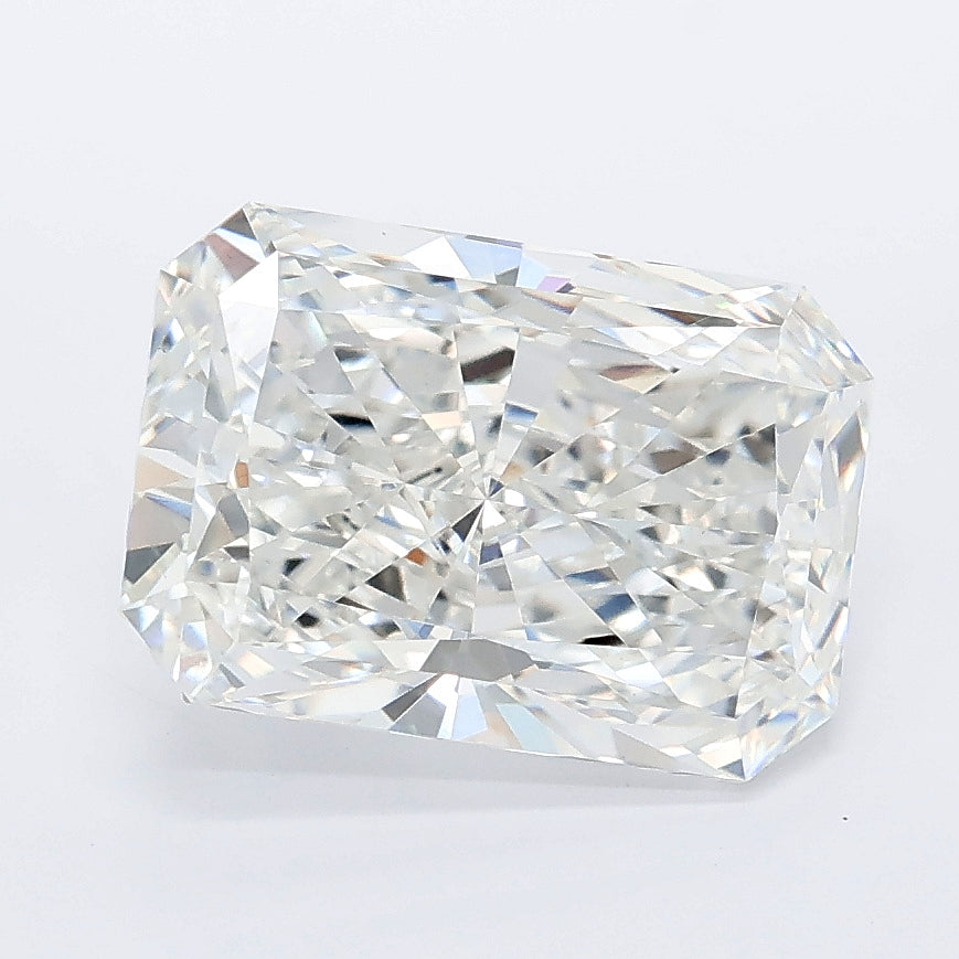 3.28 carat radiant lab grown diamond E color VS1 clarity