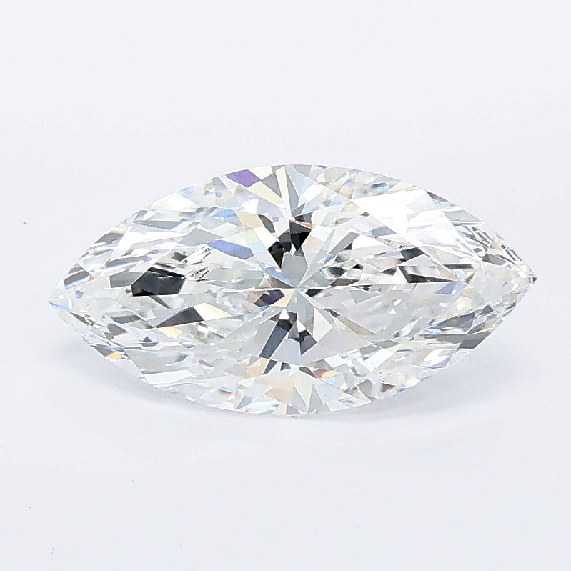 1.27 carat marquise lab grown diamond D color VS1 clarity