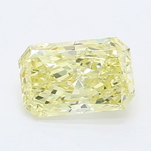 0.42 carat fancy intense yellow radiant lab grown diamond VS1 clarity