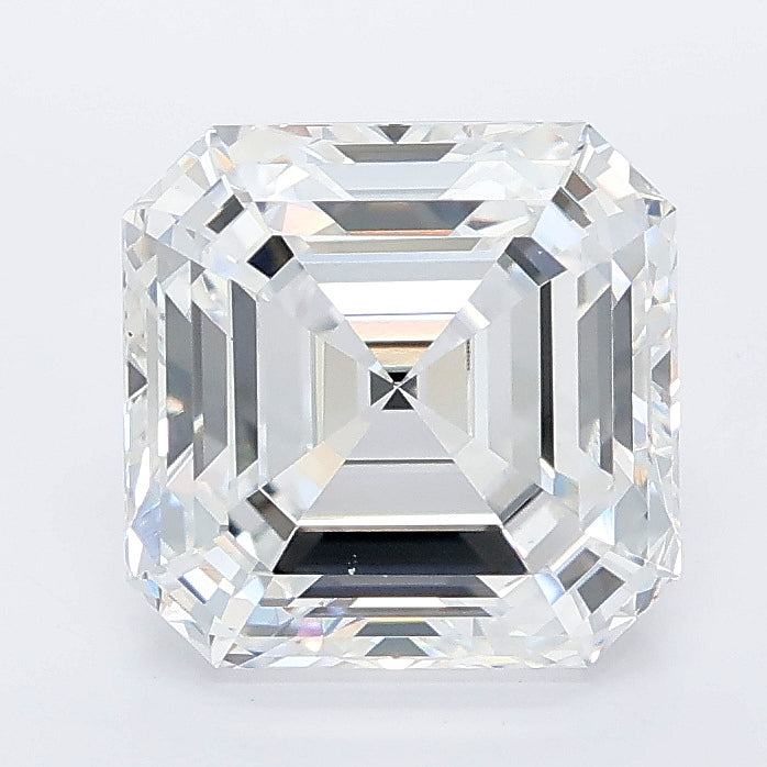3.09 carat asscher lab grown diamond D color VS1 clarity