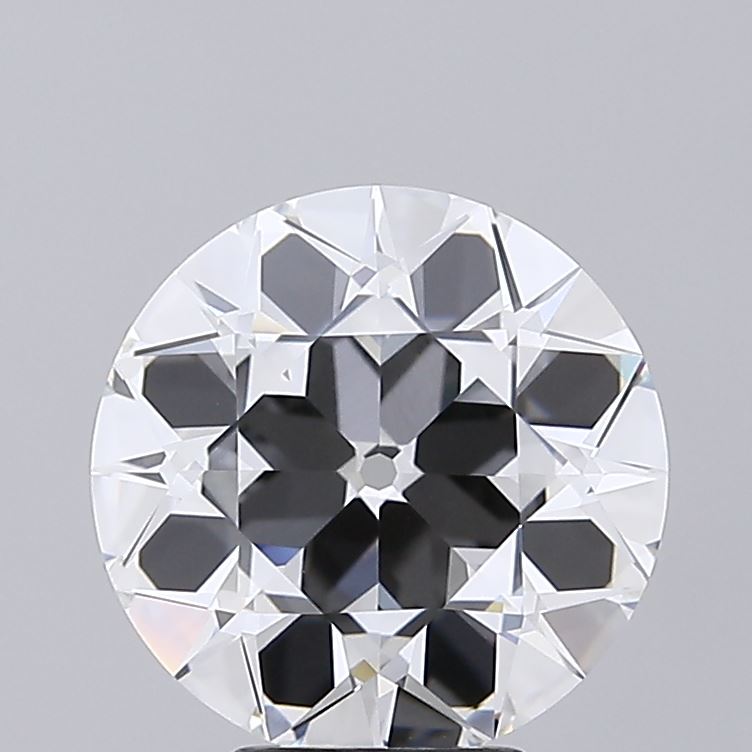 5.09 carat old european lab grown diamond E color VVS2 clarity
