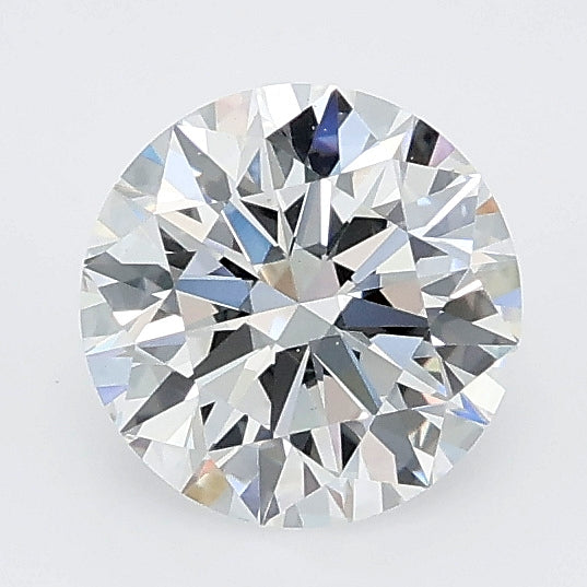 1.09 carat round lab grown diamond D color VS1 clarity