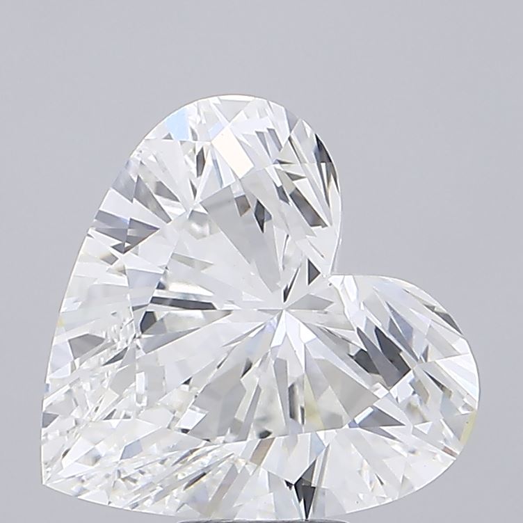 10.03 carat heart lab grown diamond F color VVS2 clarity