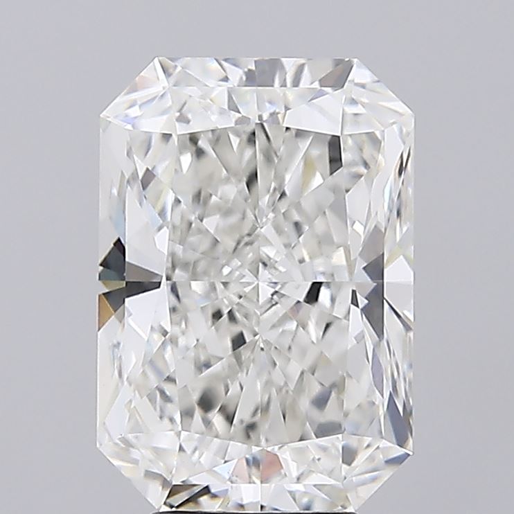 5.70 carat radiant lab grown diamond G color VVS2 clarity