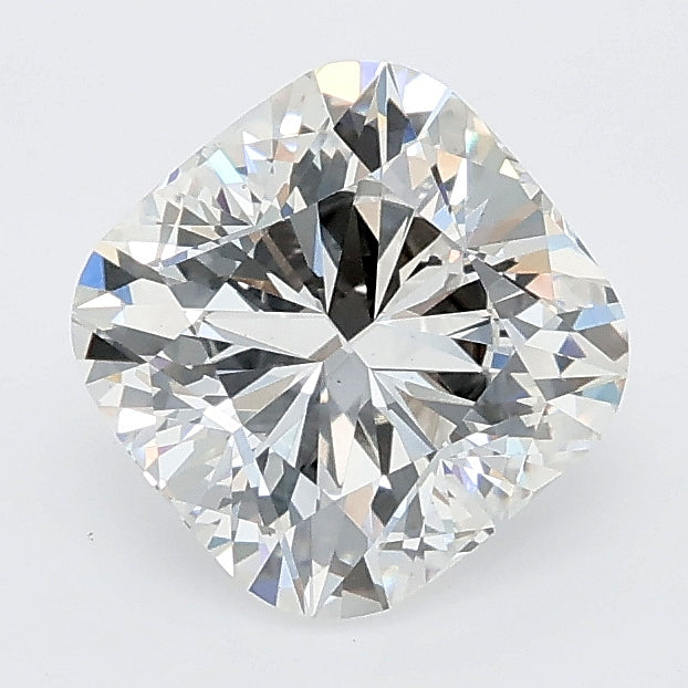 1.78 carat cushion lab grown diamond F color VS1 clarity