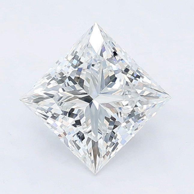1.03 carat princess lab grown diamond D color VVS2 clarity