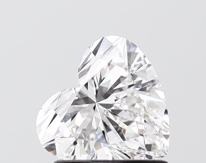 1.10 carat heart lab grown diamond D color VS1 clarity