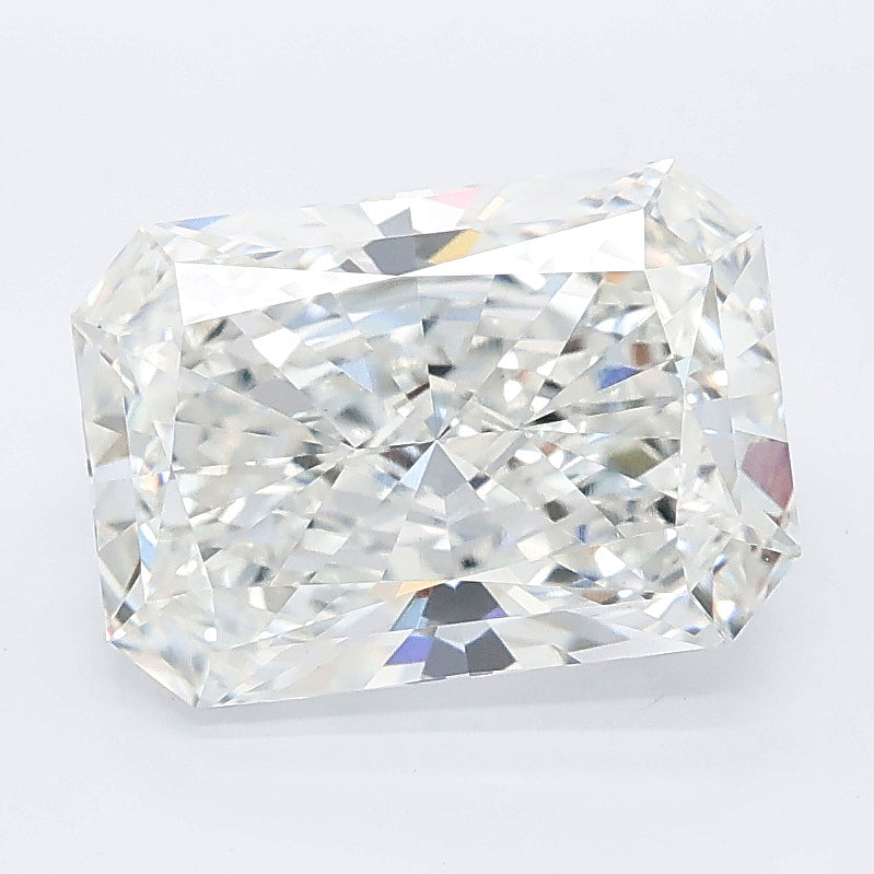 3.06 carat radiant lab grown diamond E color VS1 clarity