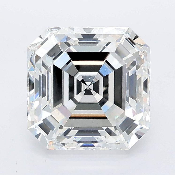 3.51 carat asscher lab grown diamond E color VS1 clarity