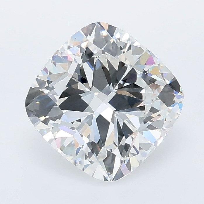 2.25 carat cushion lab grown diamond E color VVS2 clarity
