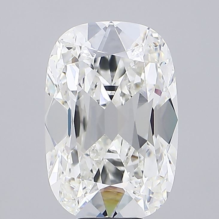 10.02 carat old mine cushion lab grown diamond G color VVS2 clarity