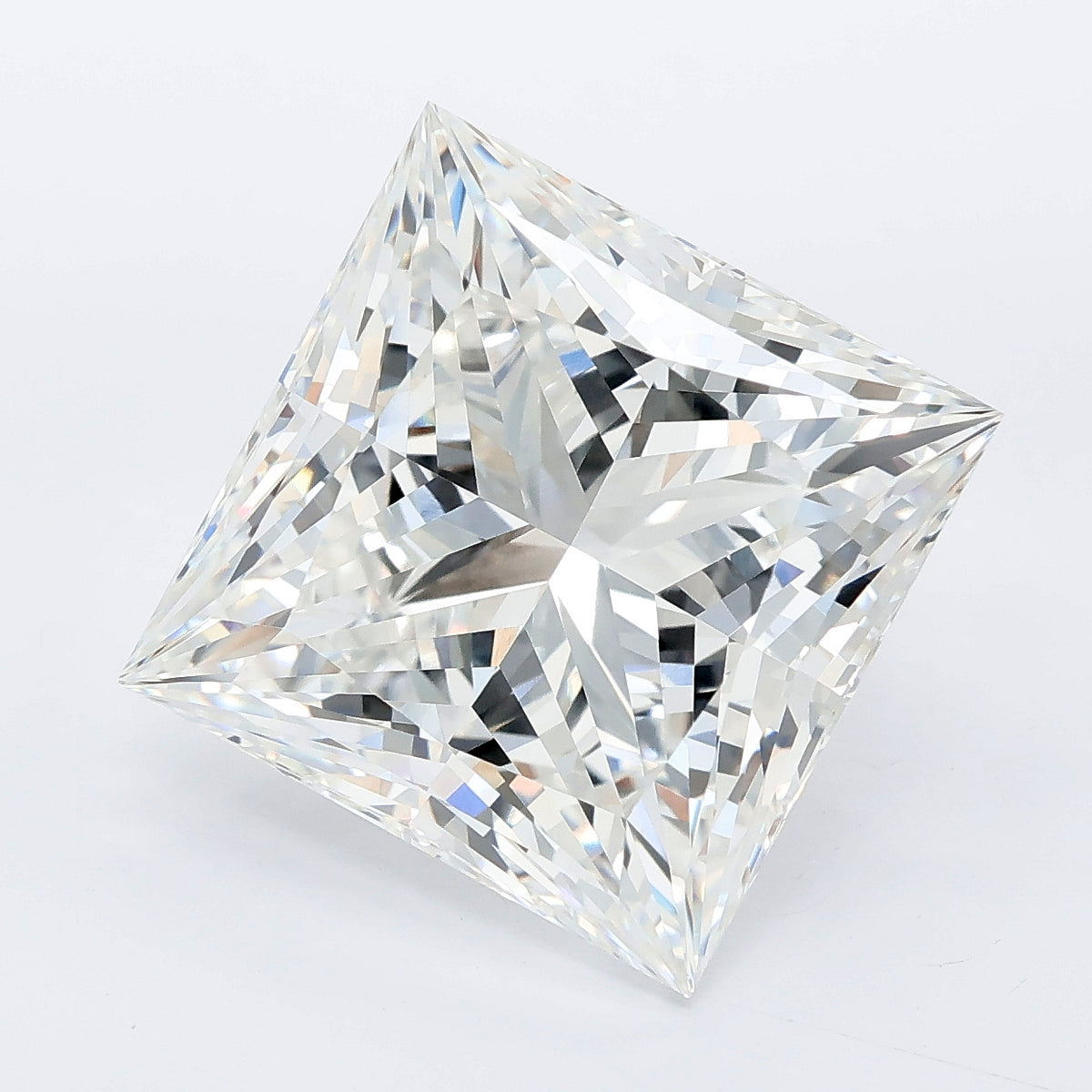 10.04 carat princess lab grown diamond F color VVS2 clarity