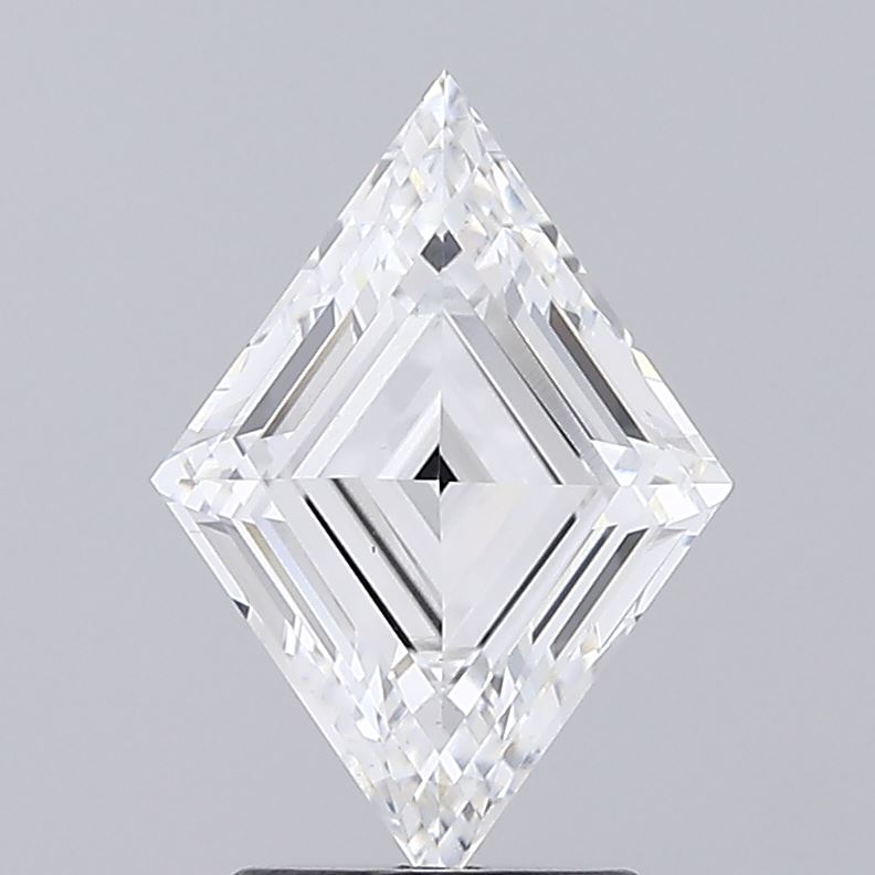 1.94 carat lozenge lab grown diamond E color VVS2 clarity