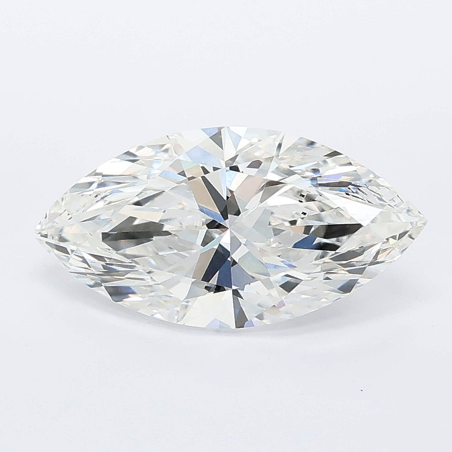 2.00 carat marquise lab grown diamond E color VVS2 clarity