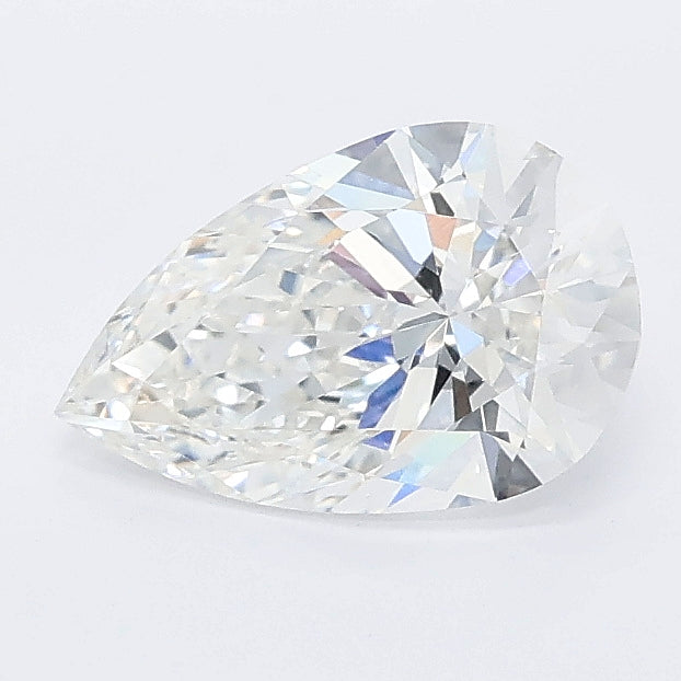 1.05 carat pear lab grown diamond E color VVS2 clarity