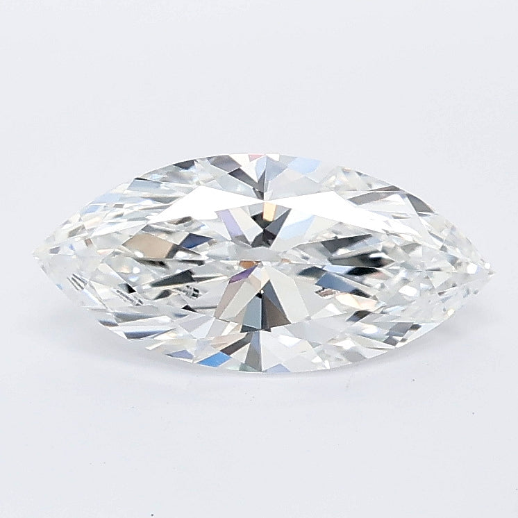 1.02 carat marquise lab grown diamond D color VVS2 clarity
