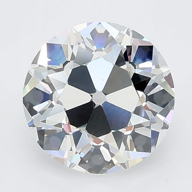 2.25 carat eurcut lab grown diamond E color VVS1 clarity