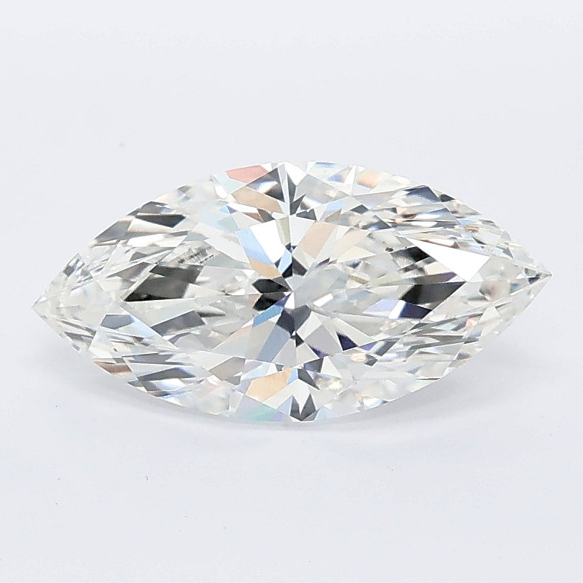 1.54 carat marquise lab grown diamond F color VVS2 clarity