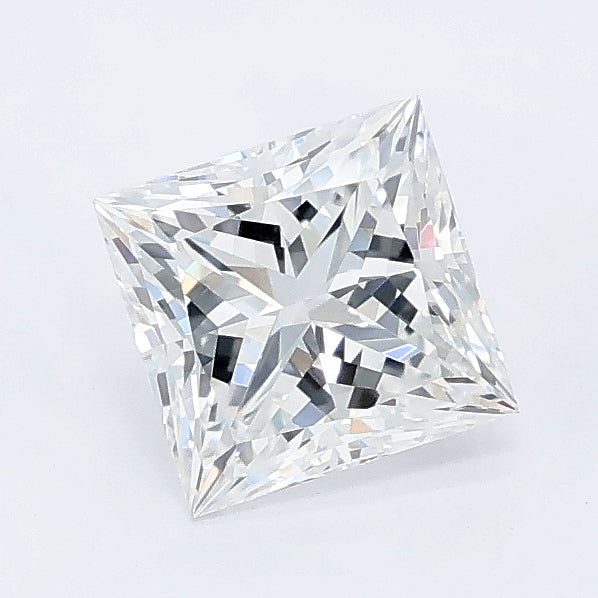 1.08 carat princess lab grown diamond E color VVS1 clarity