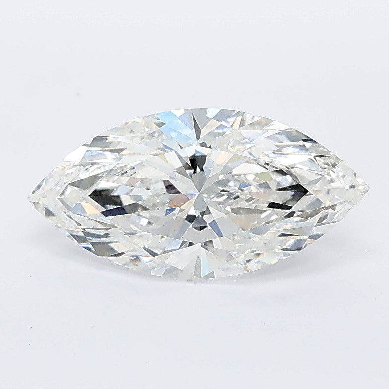 1.26 carat marquise lab grown diamond F color VVS2 clarity