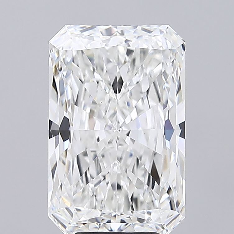 7.05 carat radiant lab grown diamond F color VS1 clarity