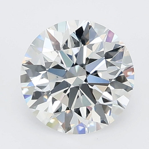 1.05 carat round lab grown diamond D color VVS2 clarity