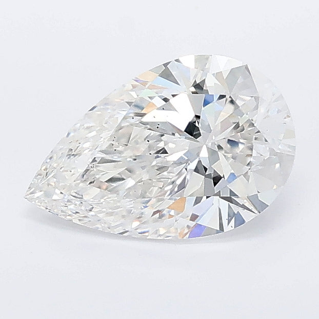 1.01 carat pear lab grown diamond E color VS2 clarity