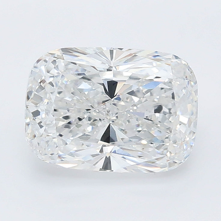 2.46 carat cushion lab grown diamond D color VVS2 clarity