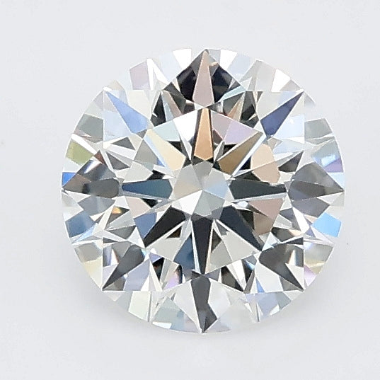 1.02 carat round lab grown diamond D color VVS2 clarity