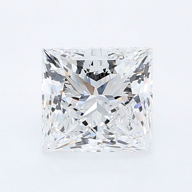 1.05 carat princess lab grown diamond D color VS1 clarity