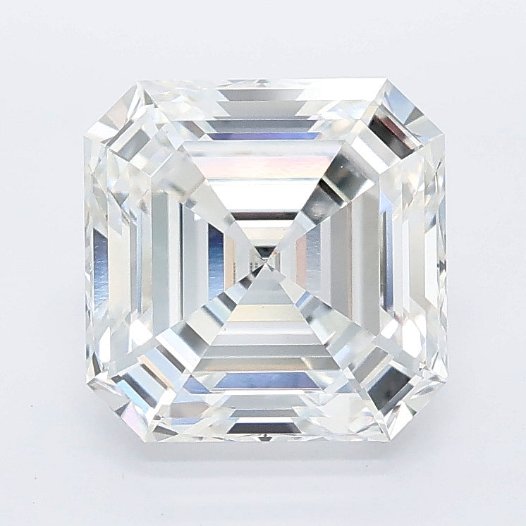 3.10 carat asscher lab grown diamond E color VS1 clarity