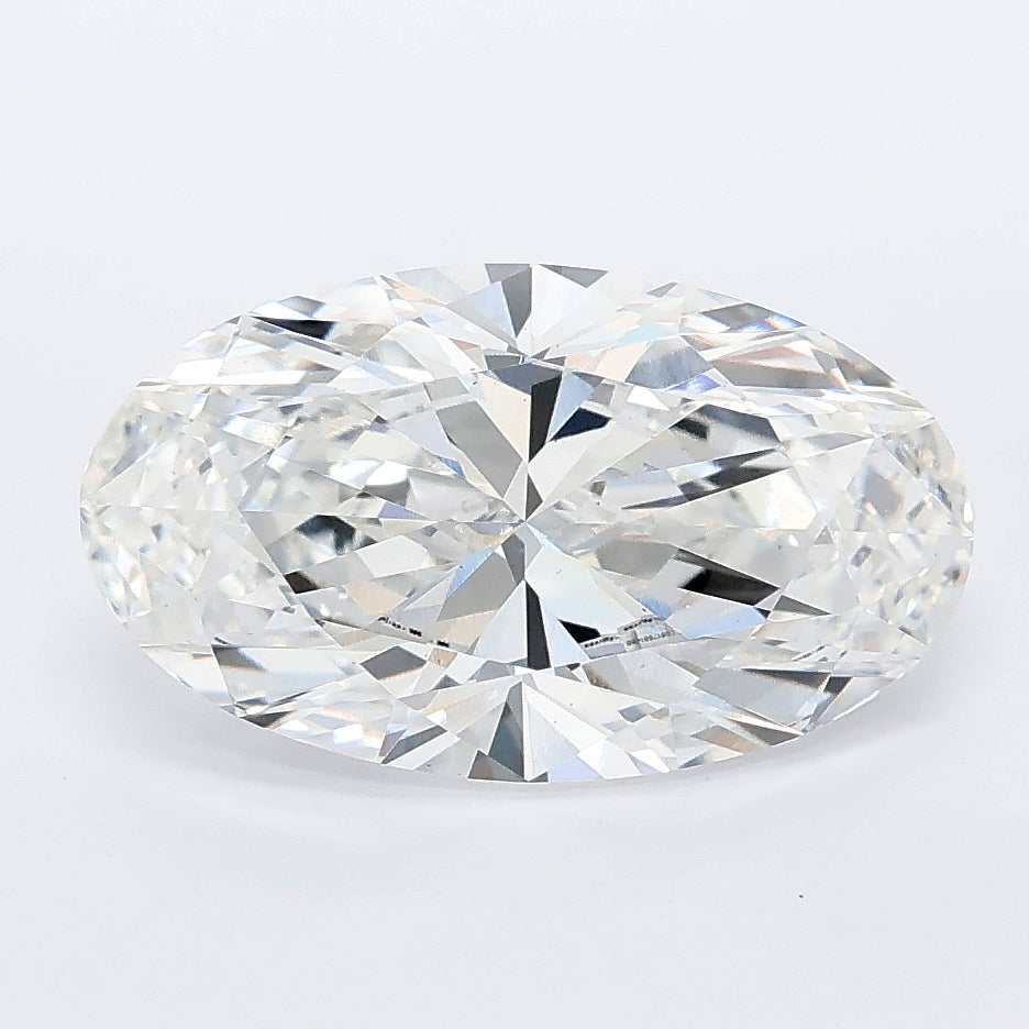 3.01 carat moval lab grown diamond E color VS1 clarity