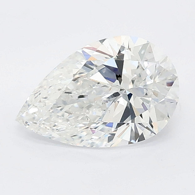 1.00 carat pear lab grown diamond D color VS1 clarity