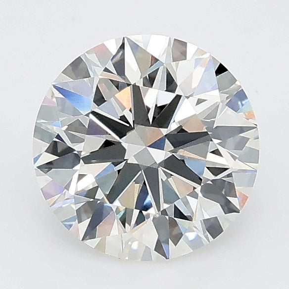 1.57 carat round lab grown diamond F color VS1 clarity