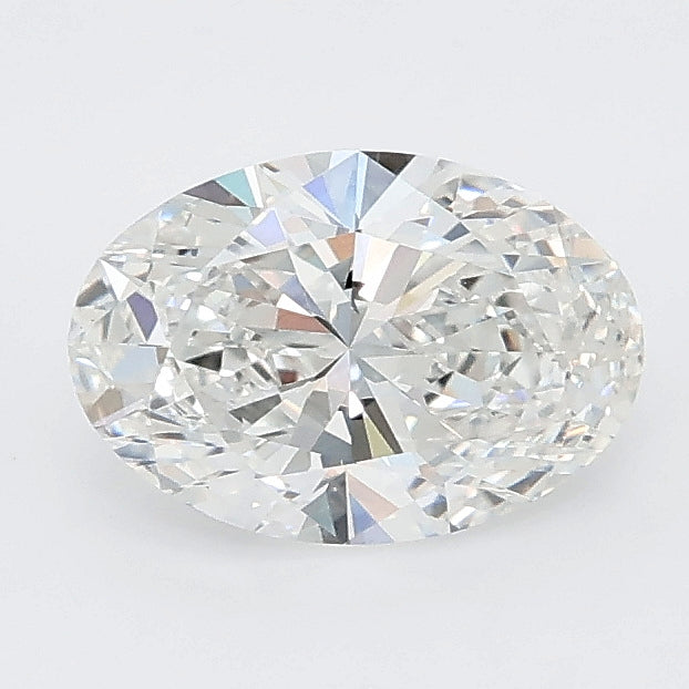 1.09 carat oval lab grown diamond E color VVS2 clarity