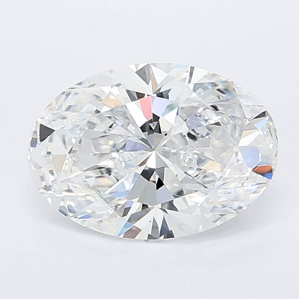 1.02 carat oval lab grown diamond D color VS1 clarity