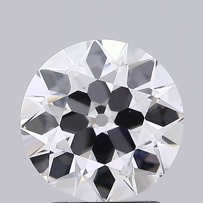 2.02 carat old european lab grown diamond E color VVS2 clarity