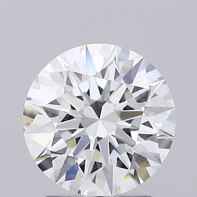 2.12 carat round lab grown diamond E color VS1 clarity