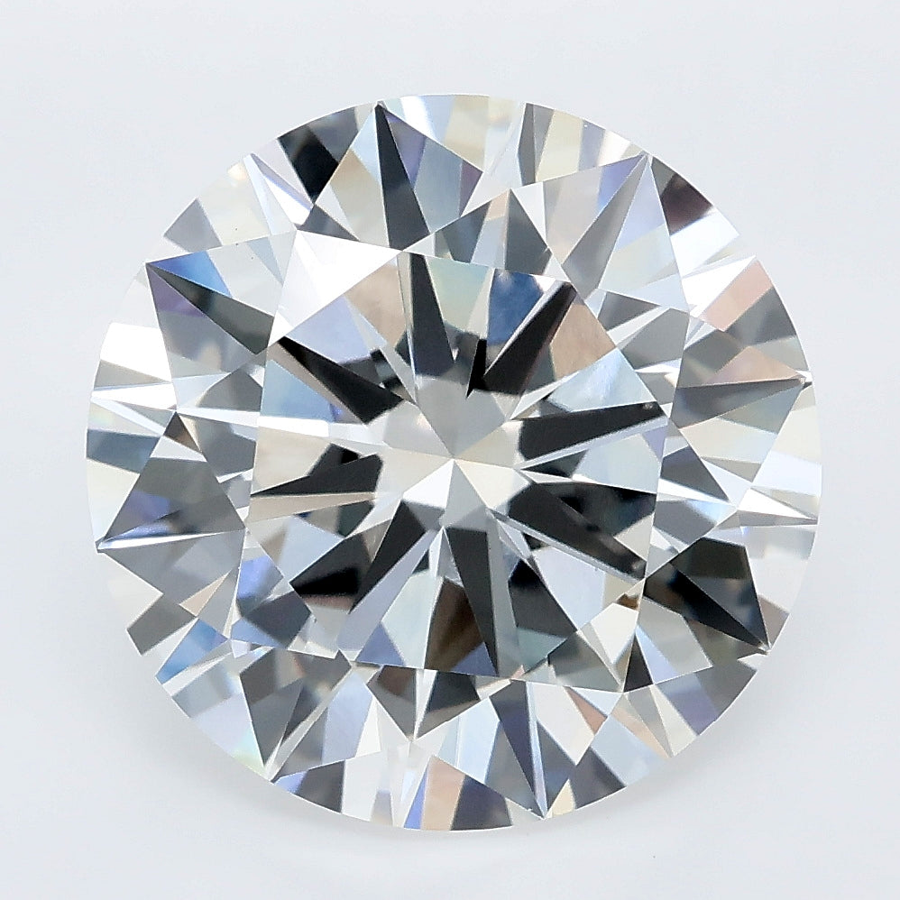 8.50 carat round lab grown diamond F color VVS2 clarity