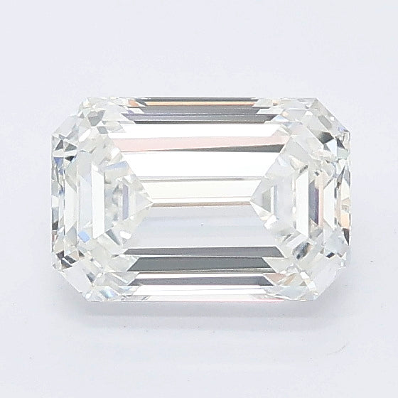 1.01 carat emerald lab grown diamond E color VVS2 clarity