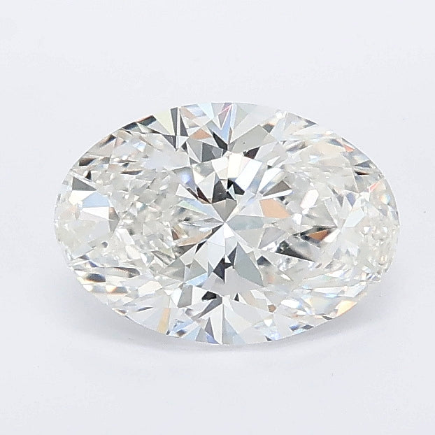 1.01 carat oval lab grown diamond D color VVS2 clarity
