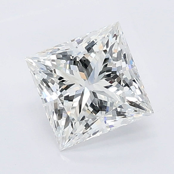 1.05 carat princess lab grown diamond E color VVS2 clarity