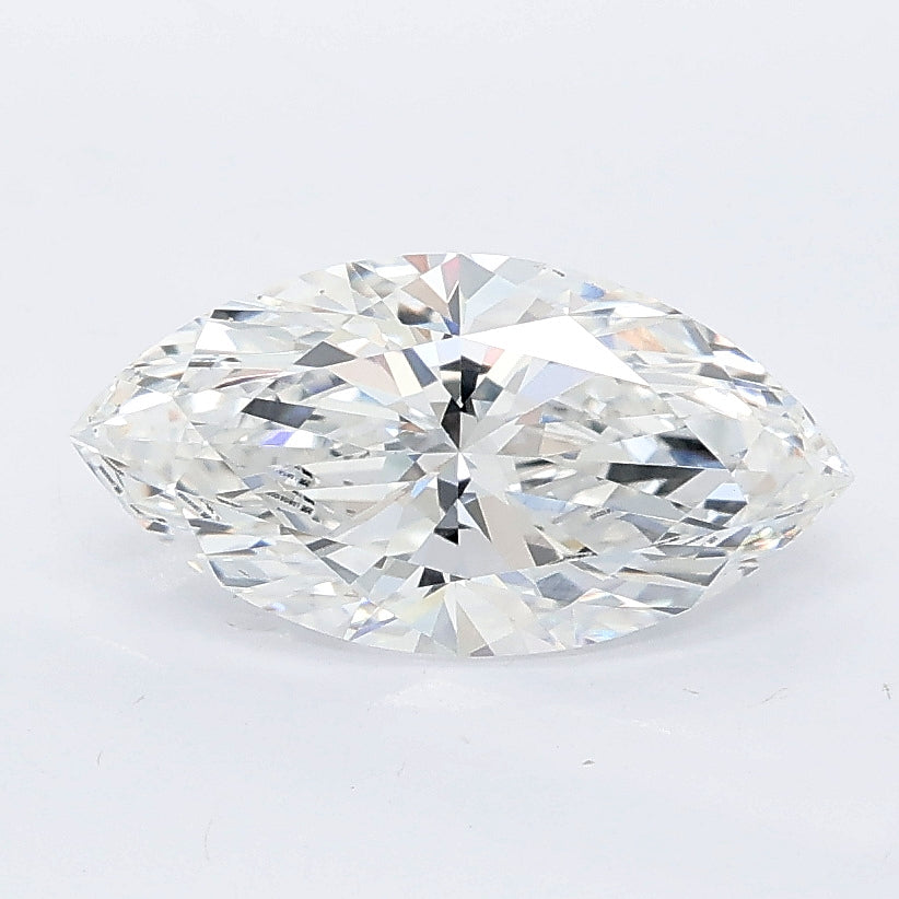 1.56 carat marquise lab grown diamond E color VVS2 clarity